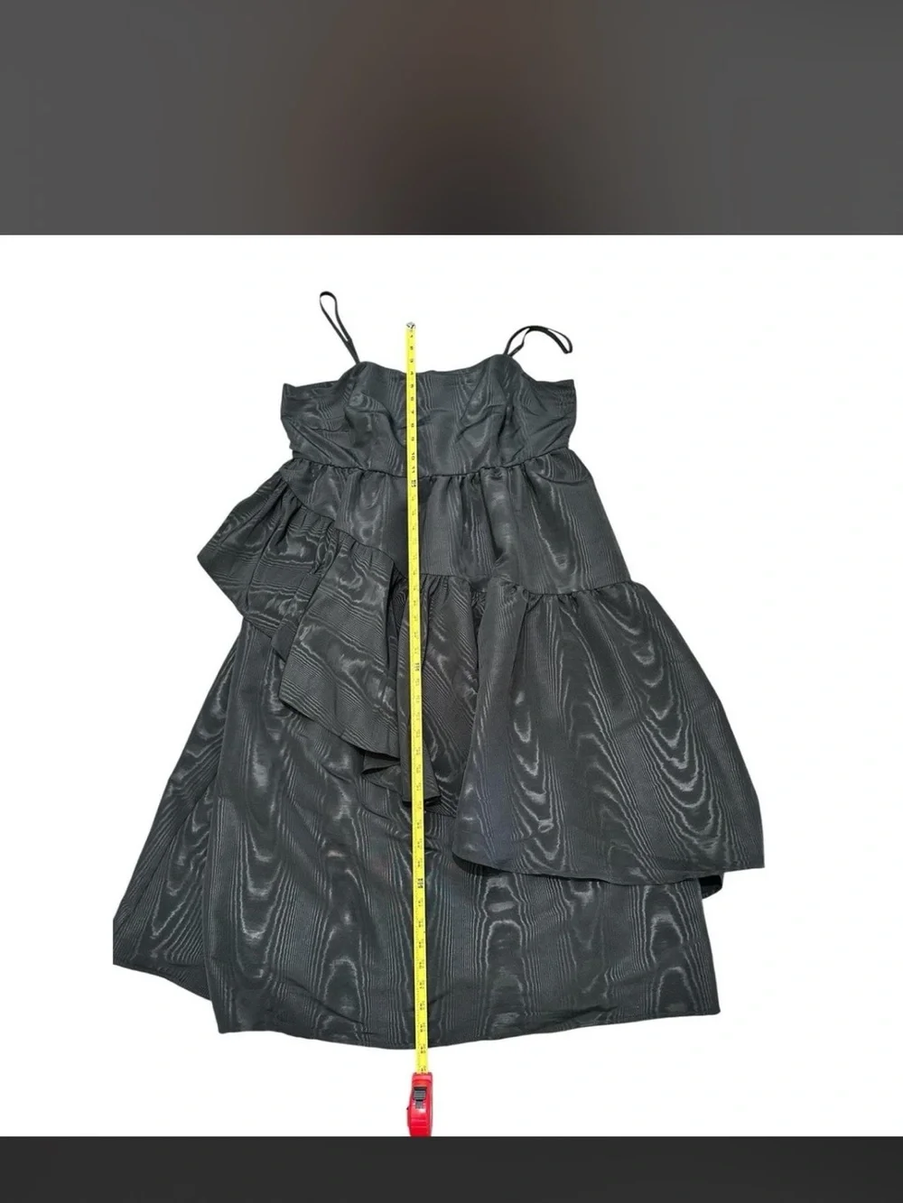 Kate Spade X Target Black Tiered Ruffle Midi Tank Dress